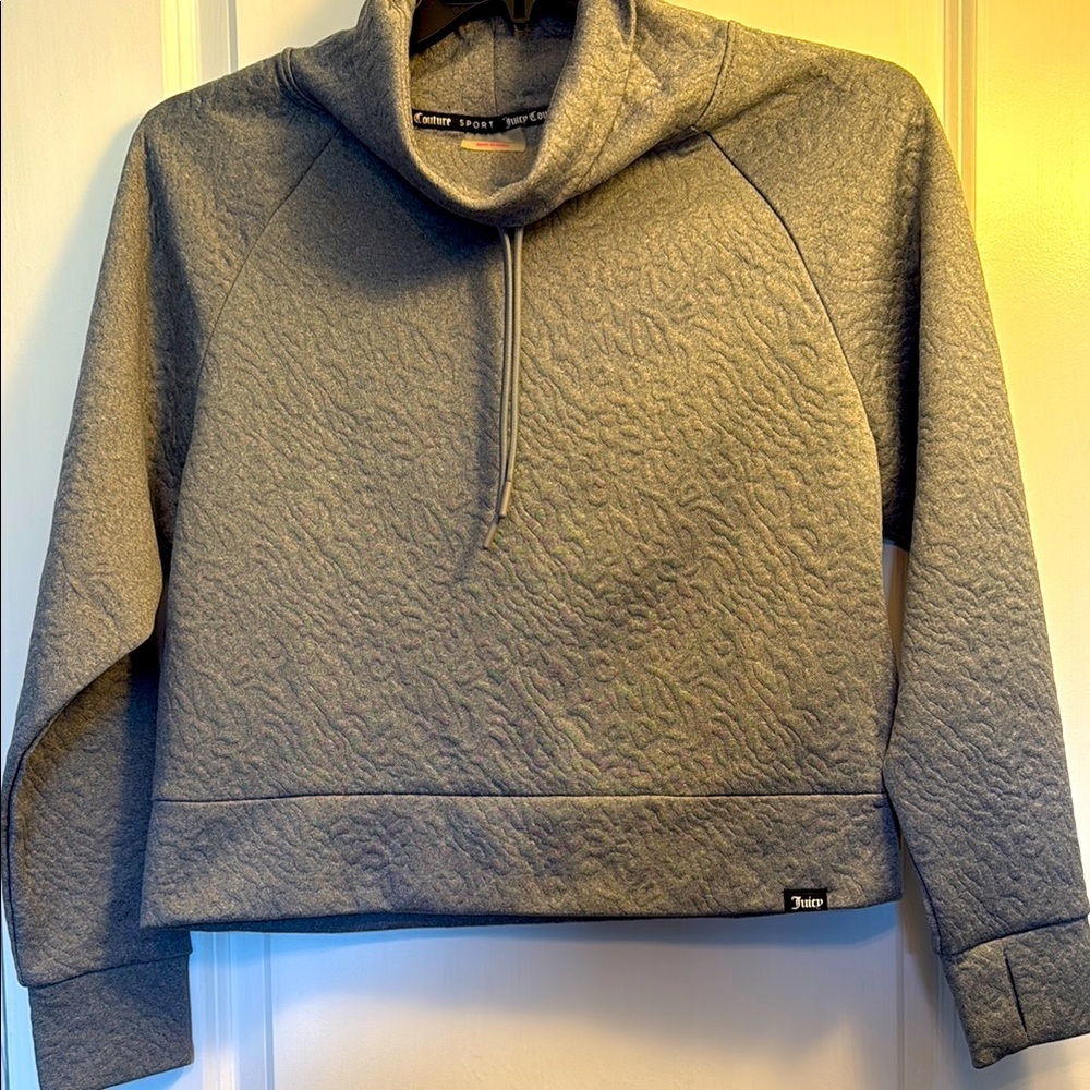 Juicy Couture Green Relaxed Long Sleeve Sweatshirt